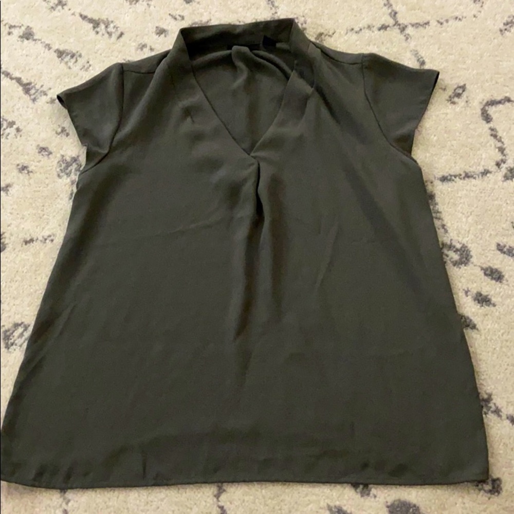 Green blouse
